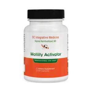 Motility Activator Digestive Support, a premium imported dietary supplement with 60 capsules, exclusively at Curat Cart.