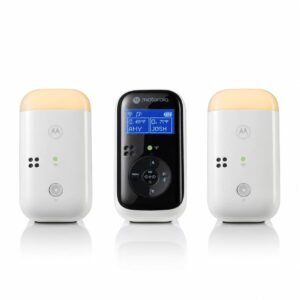Discover the premium imported Motorola Nursery Audio Baby Monitor, featuring dual units for enhanced monitoring. Available at Curat Cart.