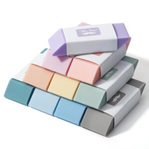 Discover Mr. Pen Pencil Erasers, a premium import offering vibrant colors and quality. Elevate your stationery with Curat Cart.