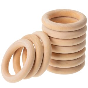 Explore premium imported Mr. Pen Wooden Rings for Crafts from Curat Cart, perfect for enhancing your creative projects.
