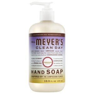 Discover Mrs. Meyer's Hand Soap, a premium import inspired by the compassion flower, available at Curat Cart.