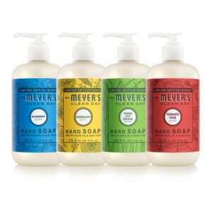 Discover Mrs. Meyer's Clean Day Hand Soap in premium imported scents, available at Curat Cart. Elevate your hand washing experience.