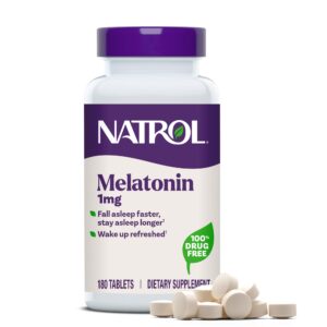 Discover Natrol Melatonin Tablets, a premium import for better sleep. Wake up refreshed with Curat Cart's quality choice.