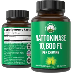Discover premium imported Nattokinase 10,800 FU capsules from Curat Cart, enhancing your health with every serving.