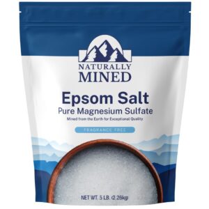 Discover premium imported Epsom Salt for soothing baths and foot soaks. Experience relaxation with Curat Cart's exceptional quality.