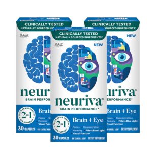 Discover NEURIVA Brain + Eye Supplement, clinically tested for focus and visual function. 100% authentic product.