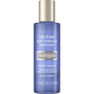 100% Genuine Neutrogena Gentle Eye Makeup Remover, 3.8 fl. oz. effectively removes makeup without oily residue.