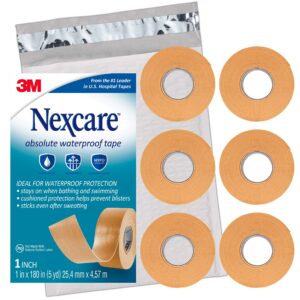 Nexcare Waterproof Foam Medical Tape, a premium import from Curat Cart, ideal for waterproof protection and blister prevention.