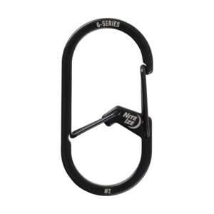 Explore the premium imported Nite IZE G-Series Dual Chamber Carabiner, perfect for versatile use. Available at Curat Cart.