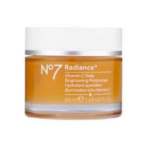 No7 Radiance Brightening Moisturizer, a premium imported daily cream for glowing skin, available at Curat Cart.