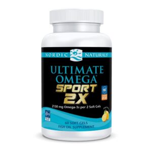 Discover Nordic Naturals Ultimate Omega, a premium imported fish oil supplement with 2150 mg Omega-3s. Available at Curat Cart.