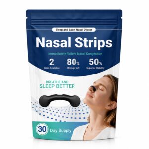 Experience premium imported nasal strips for breathing from Curat Cart, designed to relieve nasal congestion effectively.