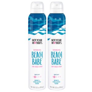 Not Your Mother's Beach Babe Spray offers a premium imported texture for effortless styling. Available at Curat Cart.