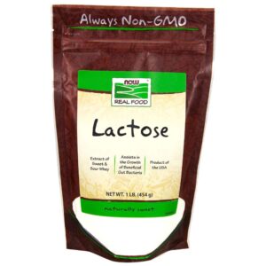 Now Foods Lactose Milk Sugar, 100% genuine product, supports gut health with naturally sweet flavor. Enjoy authentic nutrition.