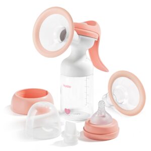 Discover the premium imported Nuliie Manual Breast Pump set, perfect for new mothers. Available at Curat Cart.
