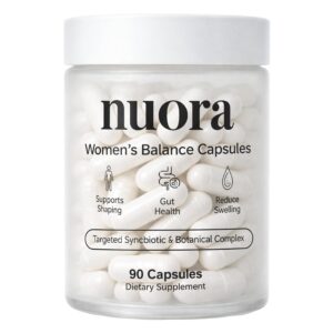 Nuora Biofilm Probiotic offers women's balance support with premium imported capsules. Available at Curat Cart.