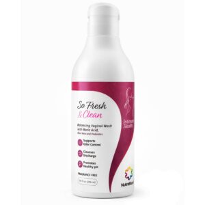 NutraBlast Feminine Wash offers premium imported care with boric acid, promoting health and freshness. Available at Curat Cart.