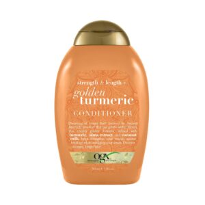 Discover OGX Strength & Length Conditioner with golden turmeric, designed to nourish and strengthen your hair. 100% genuine product.