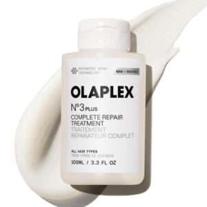 Discover the authentic Olaplex N°.3PLUS hair repair treatment for all hair types, 100% genuine and effective.