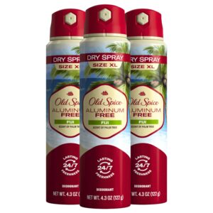 Experience the premium imported Old Spice Men's Deodorant Spray, Aluminum Free, Fiji scent at Curat Cart for lasting freshness.