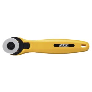 Discover the OLFA Quick-Change Rotary Cutter, a premium import for precise cutting, available at Curat Cart.