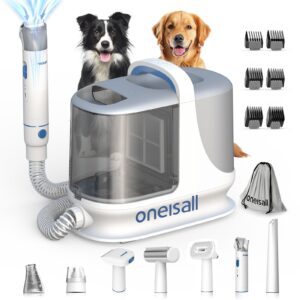 Discover the premium imported oneisall Dog Grooming Vacuum Kit at Curat Cart, designed for effective pet grooming and cleaning.