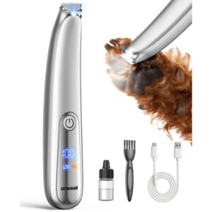 oneisall Dog Paw Trimmer, a premium imported grooming tool for pets at Curat Cart, ensures safe and efficient paw care.