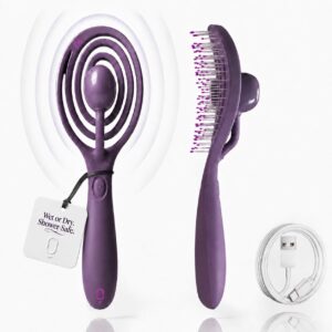Experience the premium OO!brush Detangling Hair Brush, an international favorite, now available at Curat Cart. Perfect for wet or dry use.