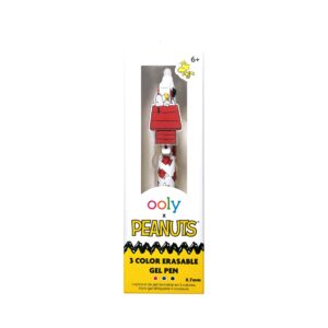 Discover the premium imported OOLY Snoopy 3-Color Gel Pen, ideal for creative expression. Available at Curat Cart.