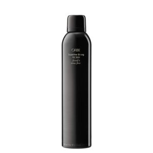 Oribe Superfine Strong Hair Spray offers premium imported styling for lasting hold. Discover luxury hair care at Curat Cart.
