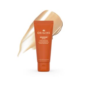 Origins GinZing Tinted Moisturizer offers premium hydration and a sheer tint. An international favorite available at Curat Cart.