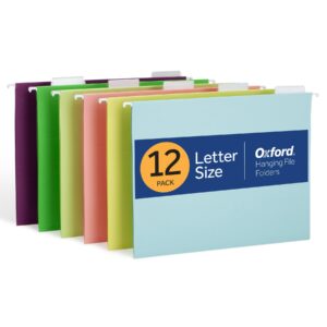 Premium imported Oxford Hanging File Folders in vibrant colors, perfect for organizing documents. Available at Curat Cart.