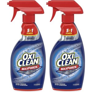 OxiClean MaxForce Stain Remover Spray, a premium import, tackles tough stains effortlessly. Available at Curat Cart.