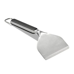 Premium imported OXO Griddle Scraper with a sleek stainless steel design, available at Curat Cart for effortless cooking.