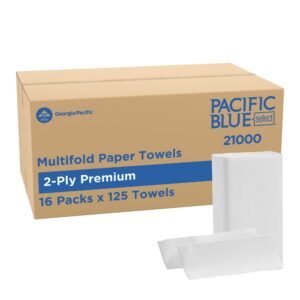 Discover premium imported Pacific Blue Select Multifold Paper Towels, featuring 2-ply strength from Curat Cart. Perfect for your needs.