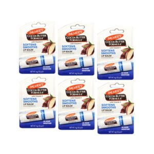 Authentic Palmer's Cocoa Butter Lip Balm, 100% genuine, softens and smooths lips with Vitamin E. Ideal for hydration.