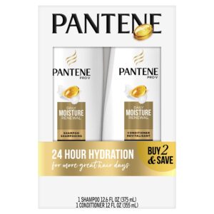 Experience 24-hour hydration with Pantene Daily Moisture Renewal Duo, a premium import for vibrant hair. Available at Curat Cart.