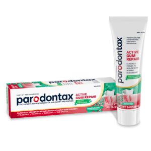 Experience Parodontax Active Gum Repair Toothpaste, a premium import that effectively combats gum issues. Available at Curat Cart.