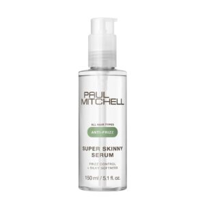Authentic Paul Mitchell Super Skinny Serum for all hair types, 150 ml. Achieve frizz control and silky softness.