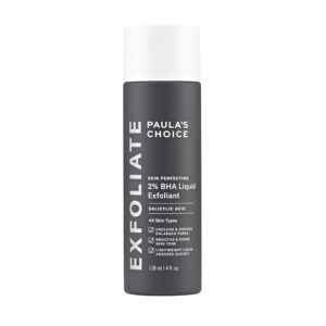 Paula's Choice 2% BHA Liquid Exfoliant - Front Packaging & Bottle View | genuine imported stock available in India at Curat C