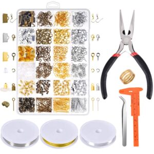 Discover the PAXCOO Jewelry Making Supplies Kit, featuring authentic tools and materials for crafting beautiful jewelry.