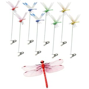 Discover PCTC 8 Pcs Dragonfly Clips, premium imported décor for your crafts. Elevate your projects with Curat Cart's quality selection.