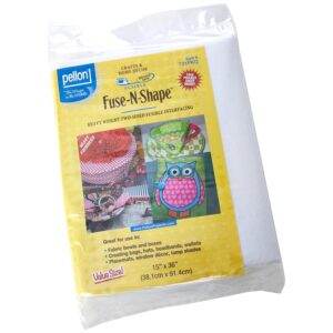Pellon Fuse-N-Shape Stabilizer is a premium import, ideal for crafting bowls, bags, and home décor. Available at Curat Cart.