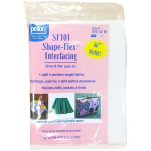 Pellon Shape-Flex Cotton interfacing for handbags and crafts, premium import available at Curat Cart.