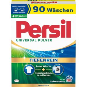 Persil Universal Detergent Powder offers premium imported cleaning power for 90 washes. Available at Curat Cart, your choice for quality.