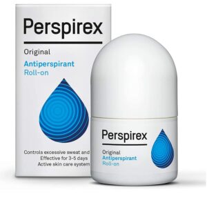 Discover the premium imported Perspirex Original Antiperspirant, controls sweat effectively for 3-5 days. Available at Curat Cart.