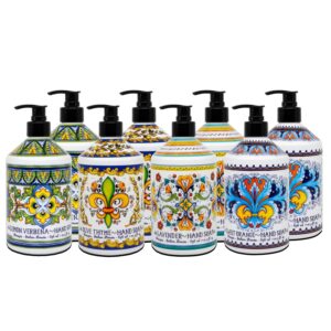 Discover premium imported Perugia Deruta Hand Soap at Curat Cart, featuring vibrant designs and exquisite fragrances for your home.