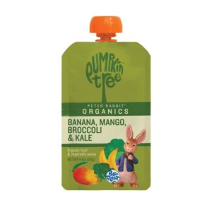 Discover Peter Rabbit Organics Baby Kale Broccoli, a premium import from Curat Cart, perfect for healthy little ones. Enjoy nutritious flavors.