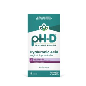 Discover pH-D Hyaluronic Acid Suppositories, premium imported vaginal moisturizers from Curat Cart for all stages of menopause.