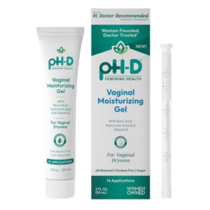 pH-D Feminine Health Vaginal Gel, a premium imported solution for vaginal dryness, available at Curat Cart. Doctor recommended for effectiveness.